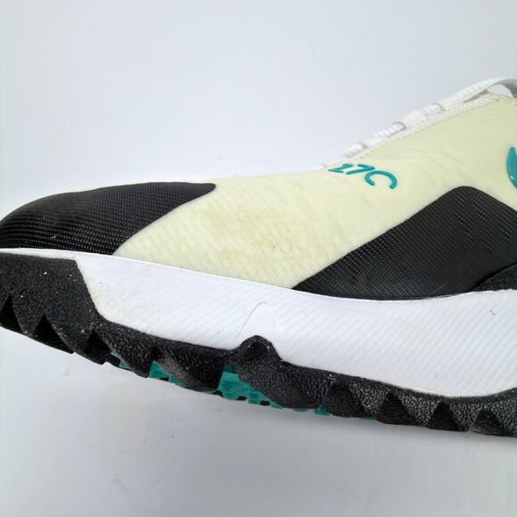 Nike Air Max 270 Golf Shoes Men 8 White Dusty Cactus CK6483-100 Lace Up Sporty - Picture 10 of 12